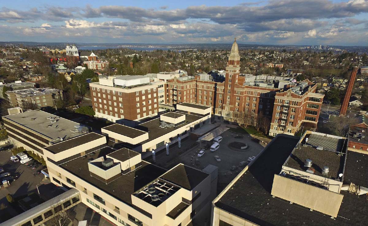 Aerial view of Swedish's Cherry Hill location