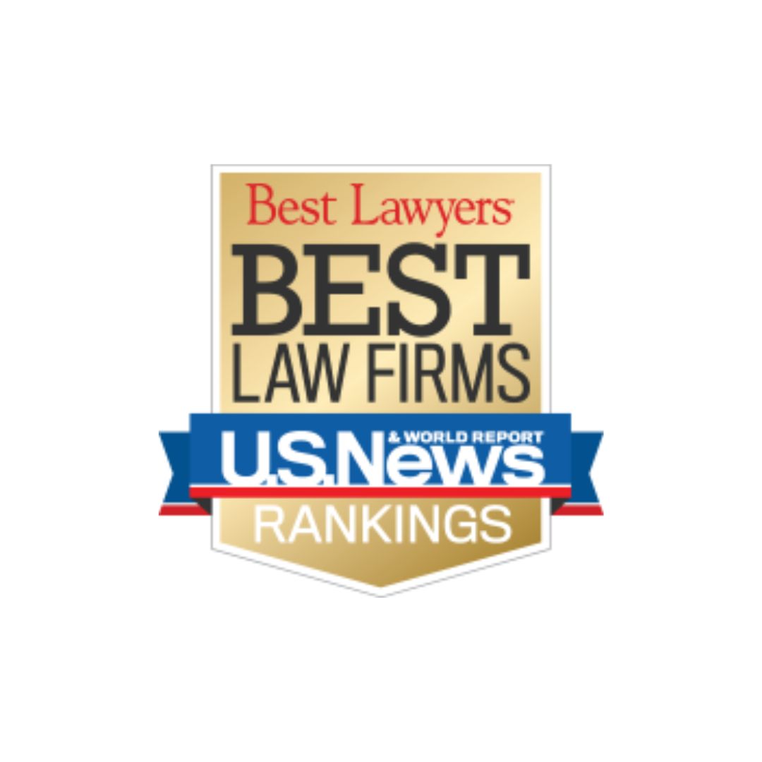 Gold US New Best Law Firms logo